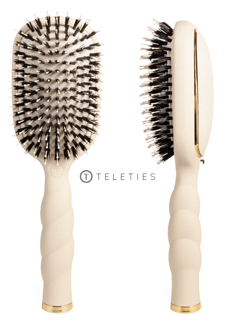TELETIES Boar Bristle Hair Brush