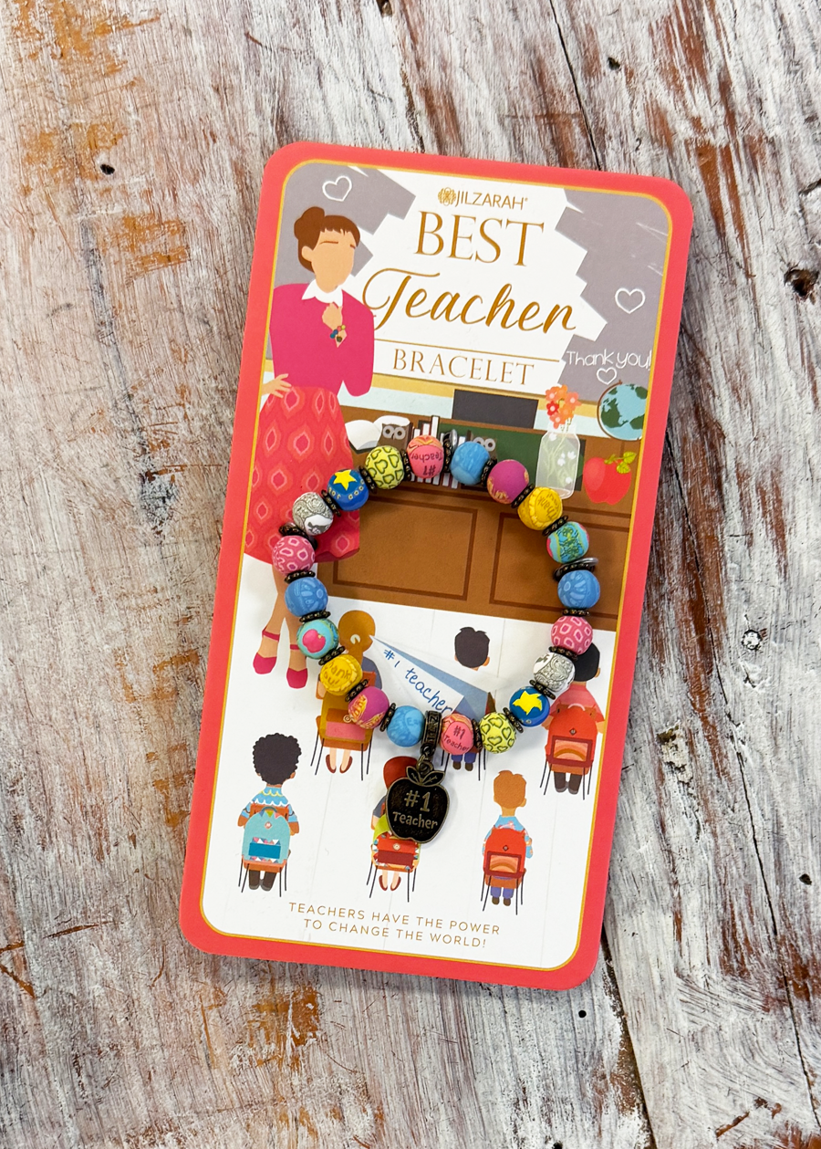 Best Teacher Bracelet