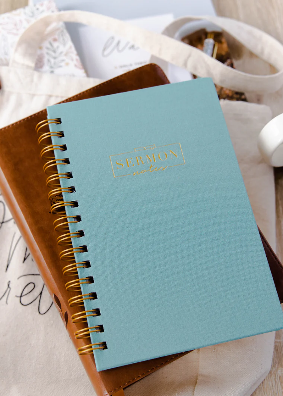 Sermon Notes Journal | Teal (Spiral)