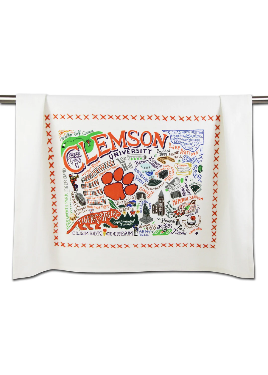 Clemson University Collegiate Dish Towel