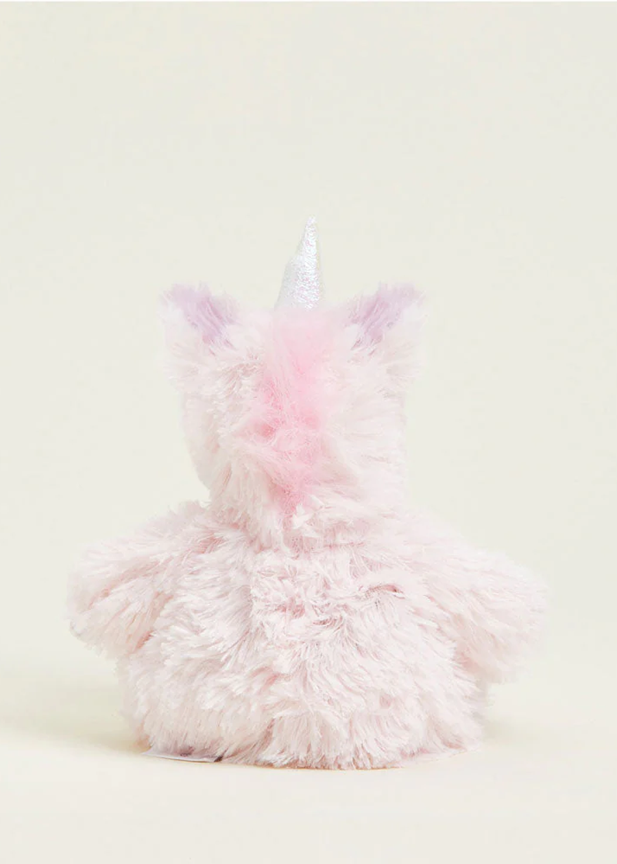 Pink Unicorn Warmies Junior