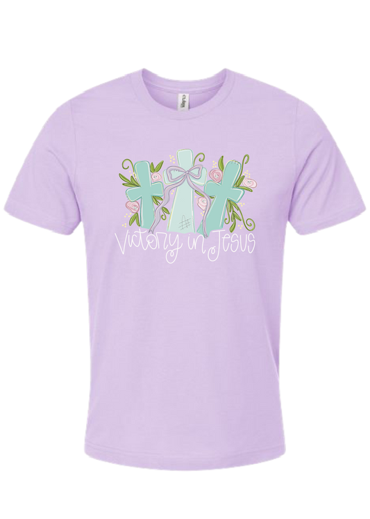 ADULT Victory In Jesus Tee