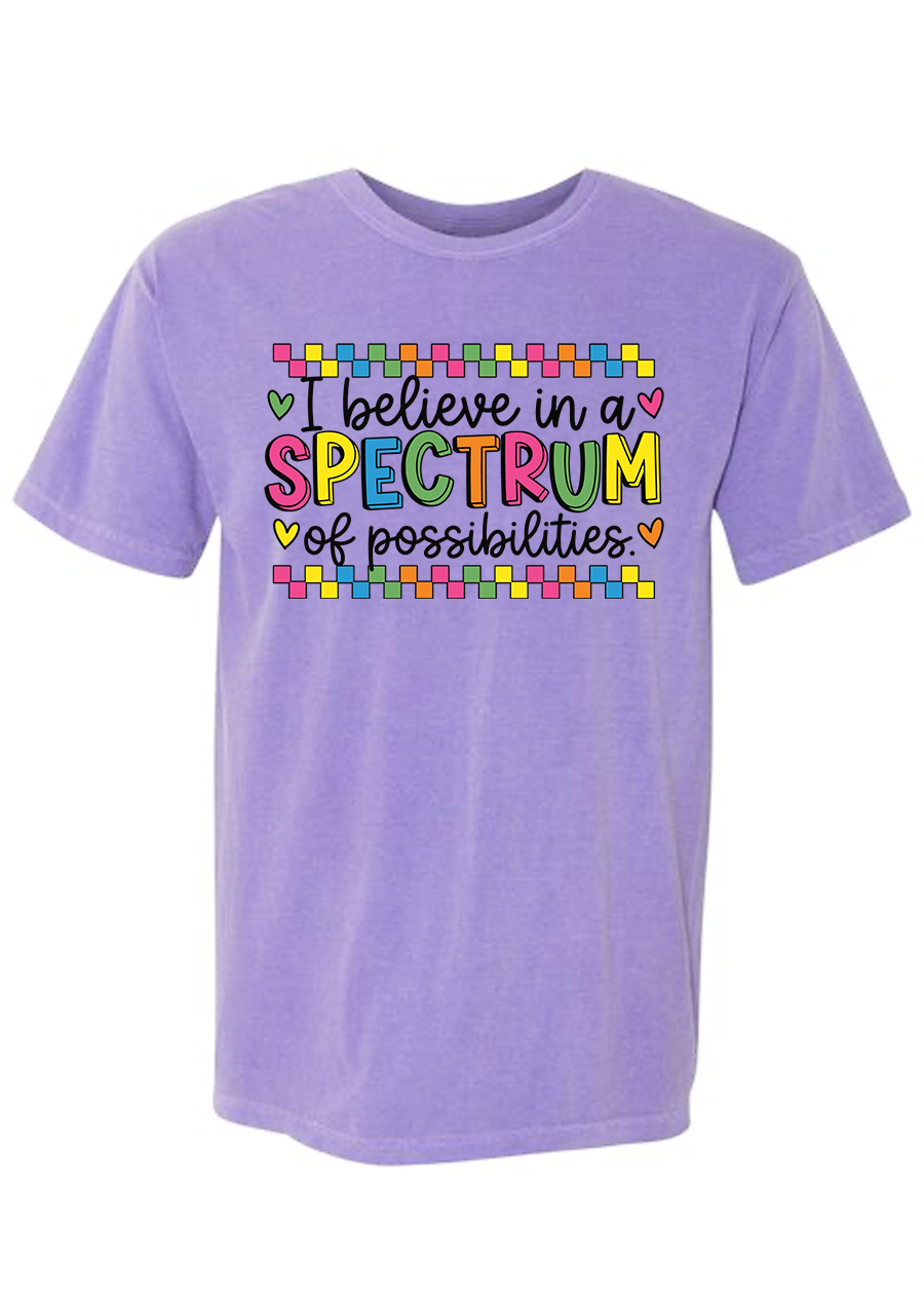 Spectrum of Possibilities COMFORT COLORS Tee