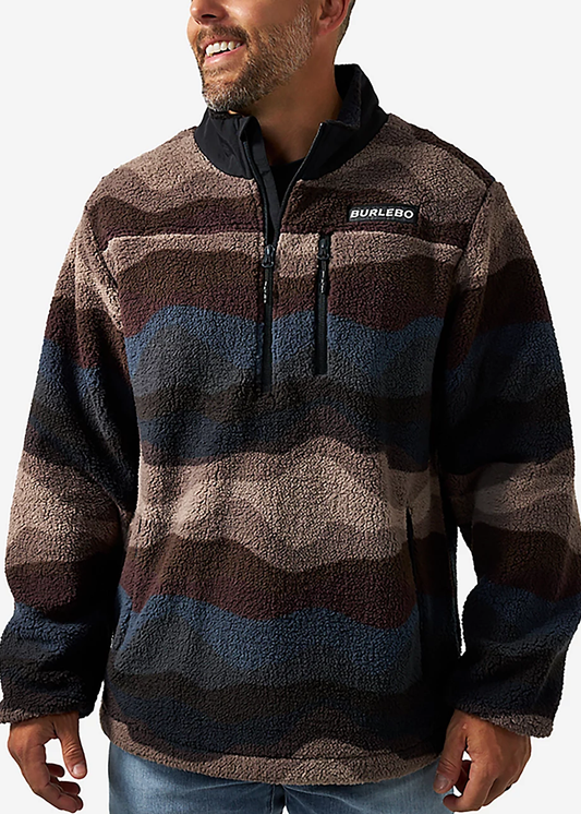 Sherpa - Quarter Zip - Wave On Wave