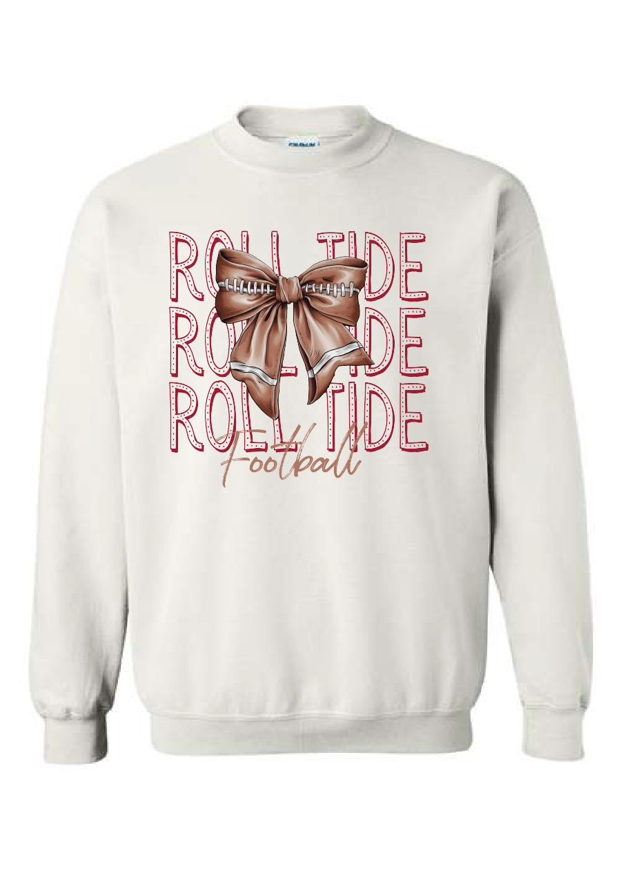 YOUTH Bowjee Football Crewneck Sweatshirt