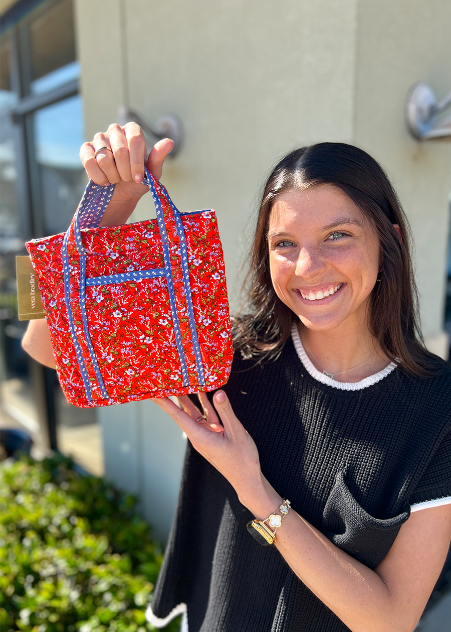 Mini Hathaway Tote-Wildflower Sprigs