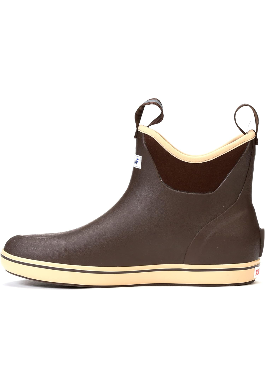 Women's 6in Ankle Deck Boot-Brown