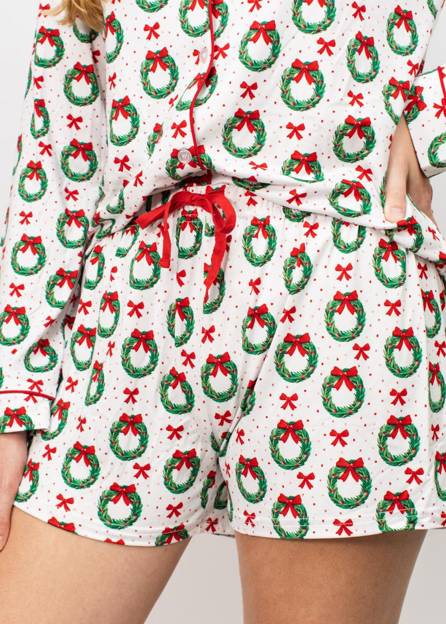 Clara Wreath Sleep Shorts