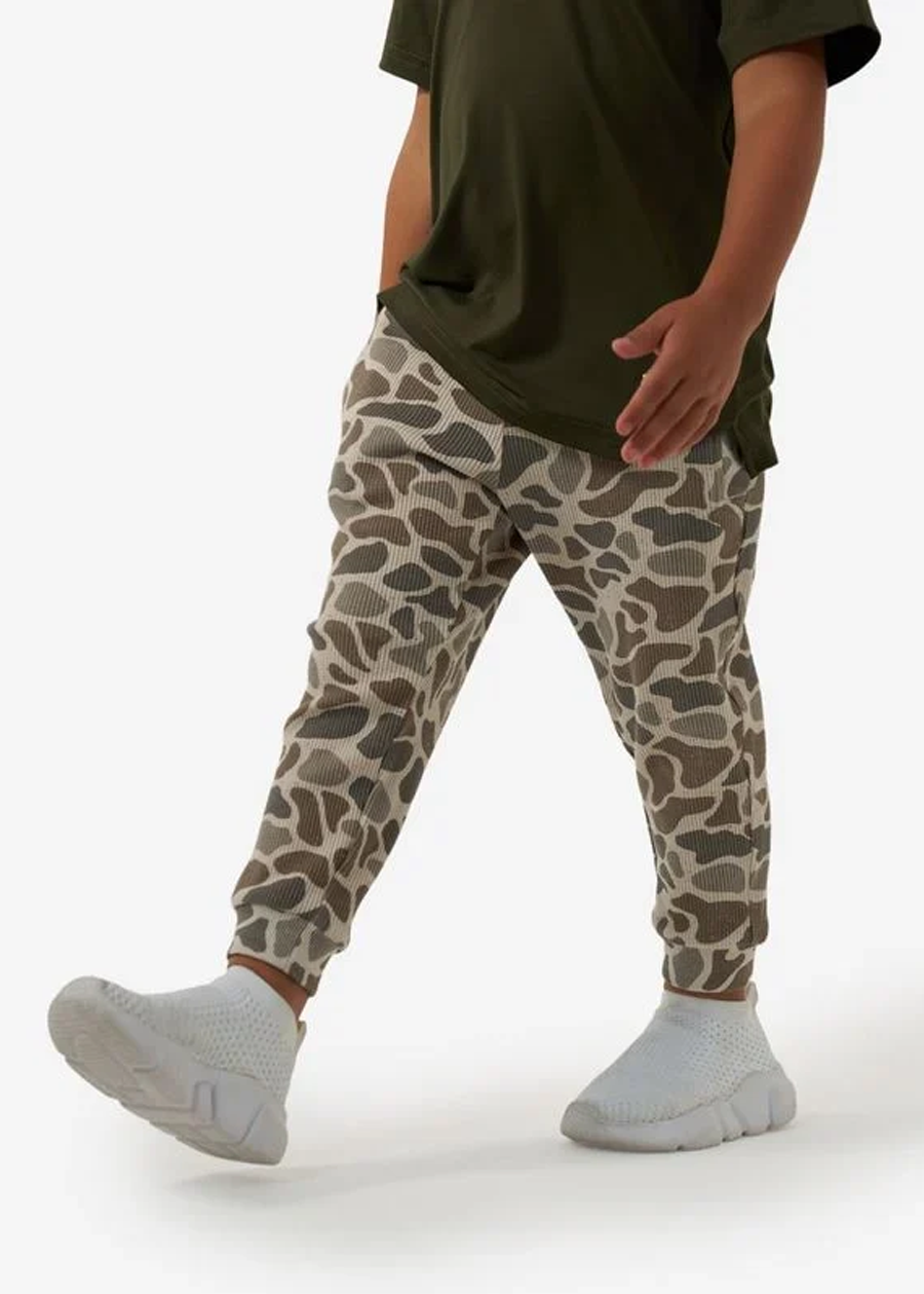 Youth Thermal Jogger - Classic Deer Camo