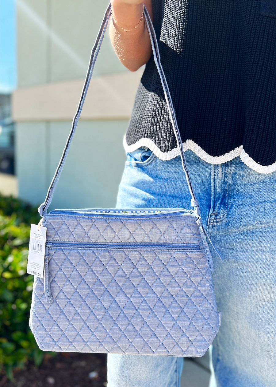 Original Zip Hipster-Blue Chambray