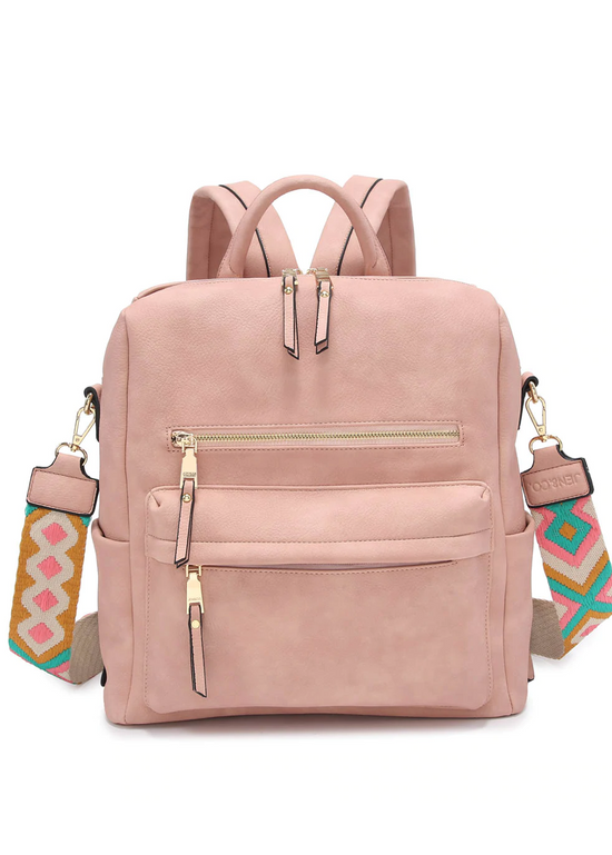 Load image into Gallery viewer, Amelia Backpack-Pink
