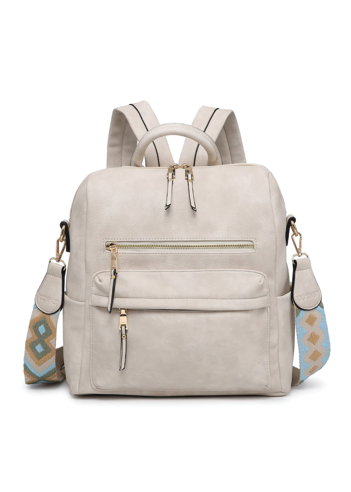Amelia Backpack-Off White