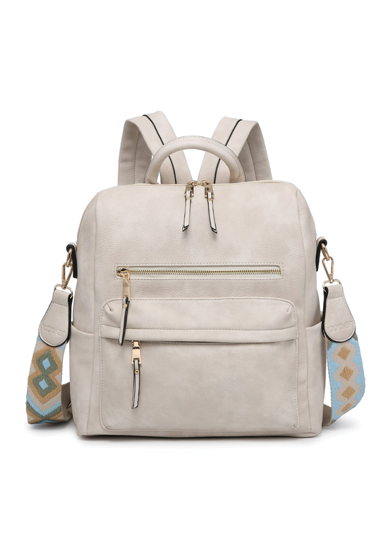 Load image into Gallery viewer, Amelia Backpack-Off White
