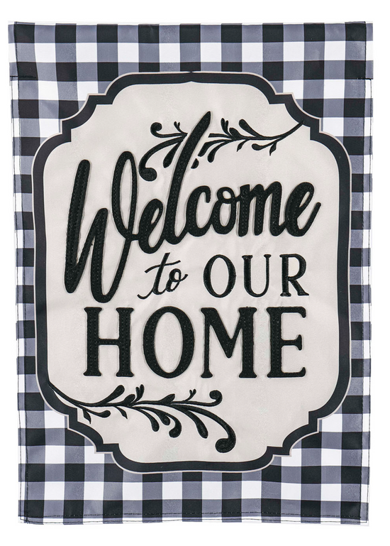 Load image into Gallery viewer, Classic Welcome Home Garden Flag
