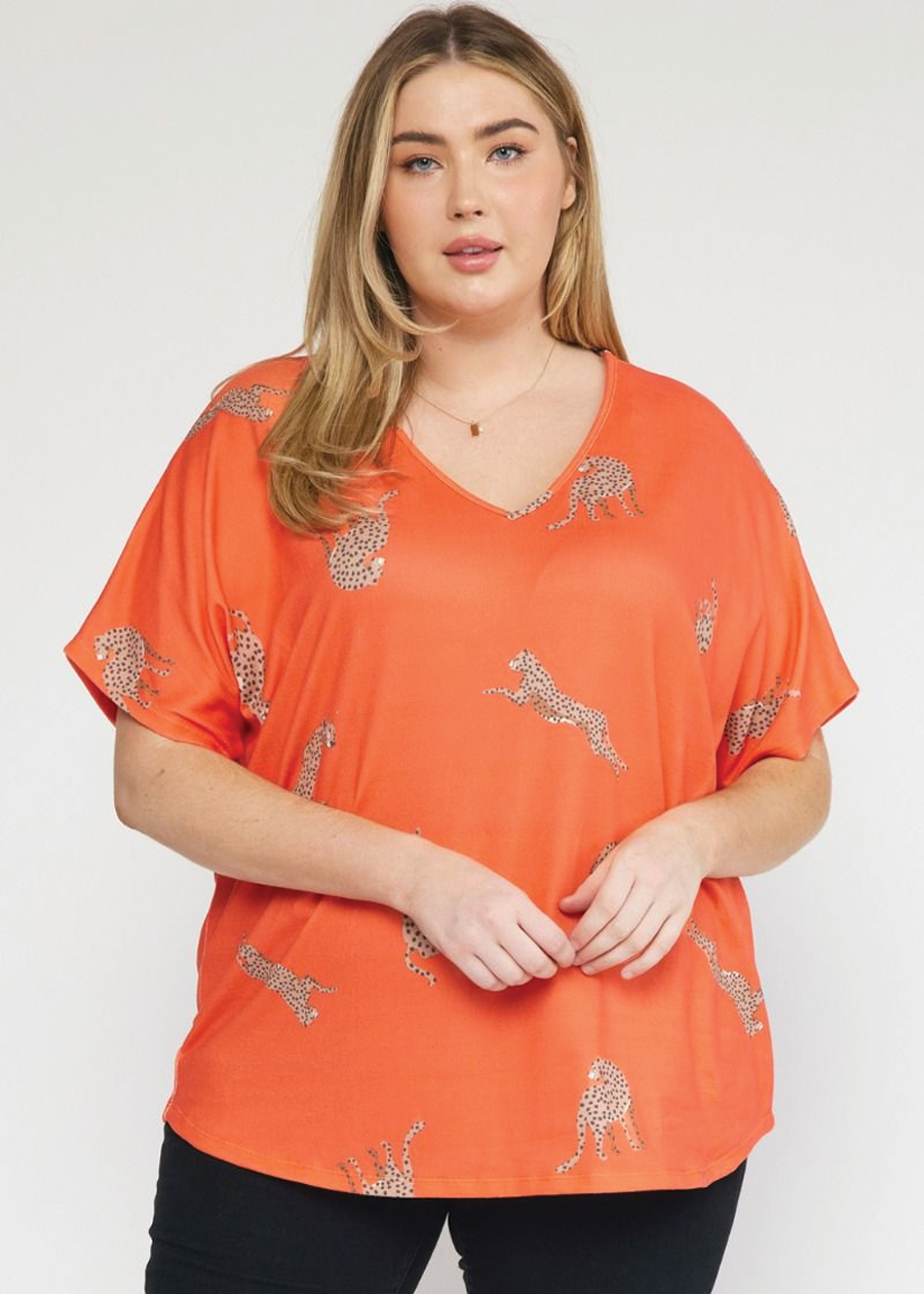Curvy Leo Top