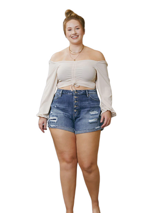 Curvy Lyric Ultra High Rise Shorts