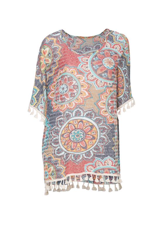 Elsie Fringe Cover Up