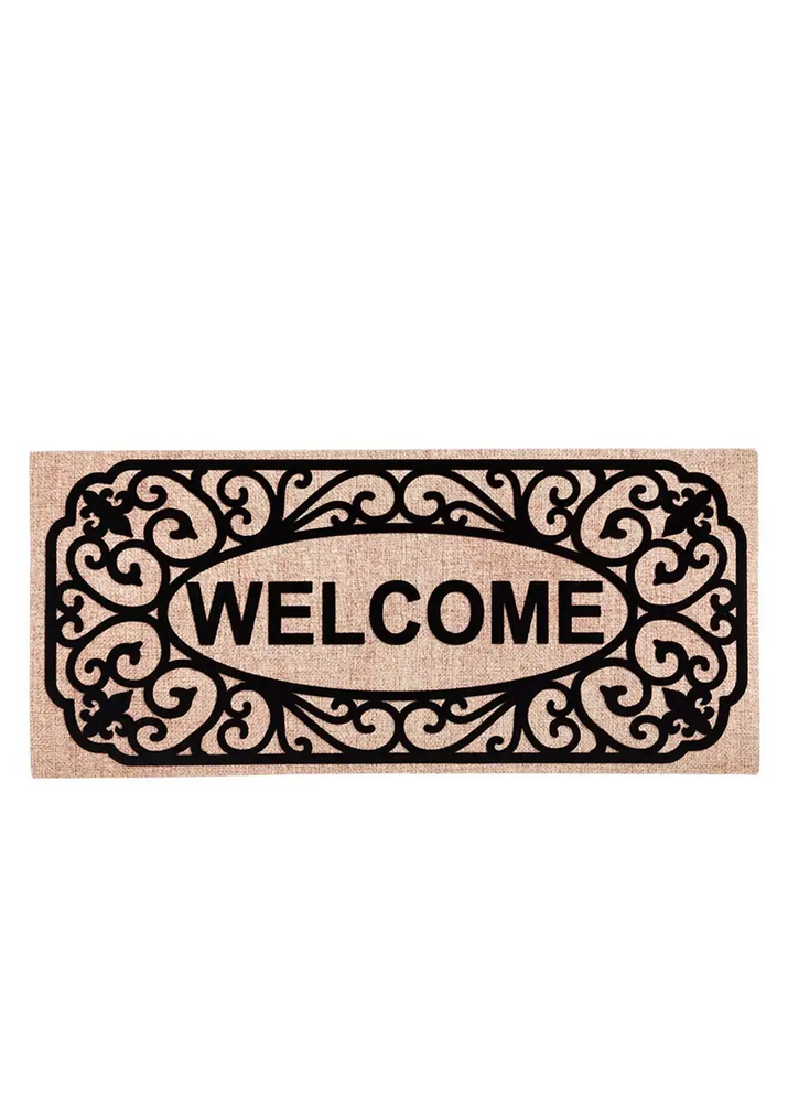 Filigree Welcome Switch Mat