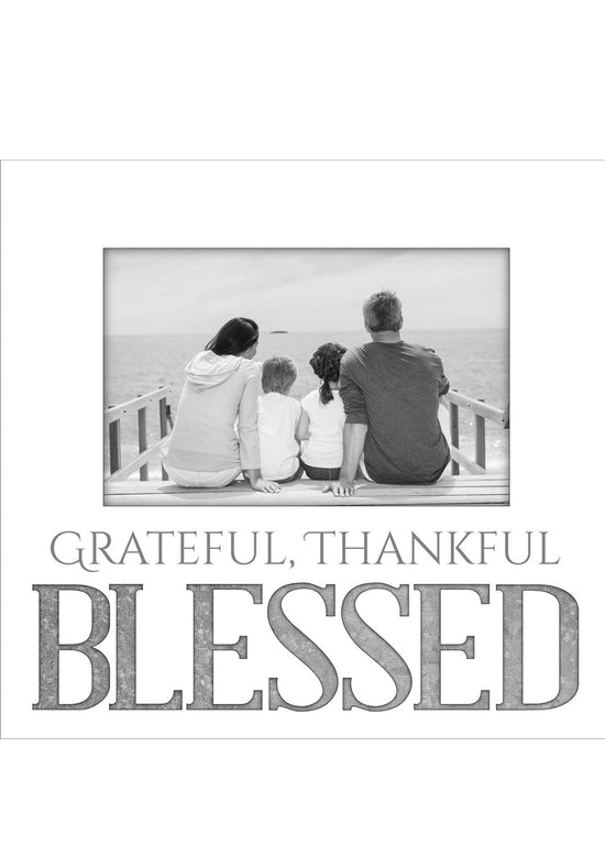Grateful, Thankful, Blessed Frame