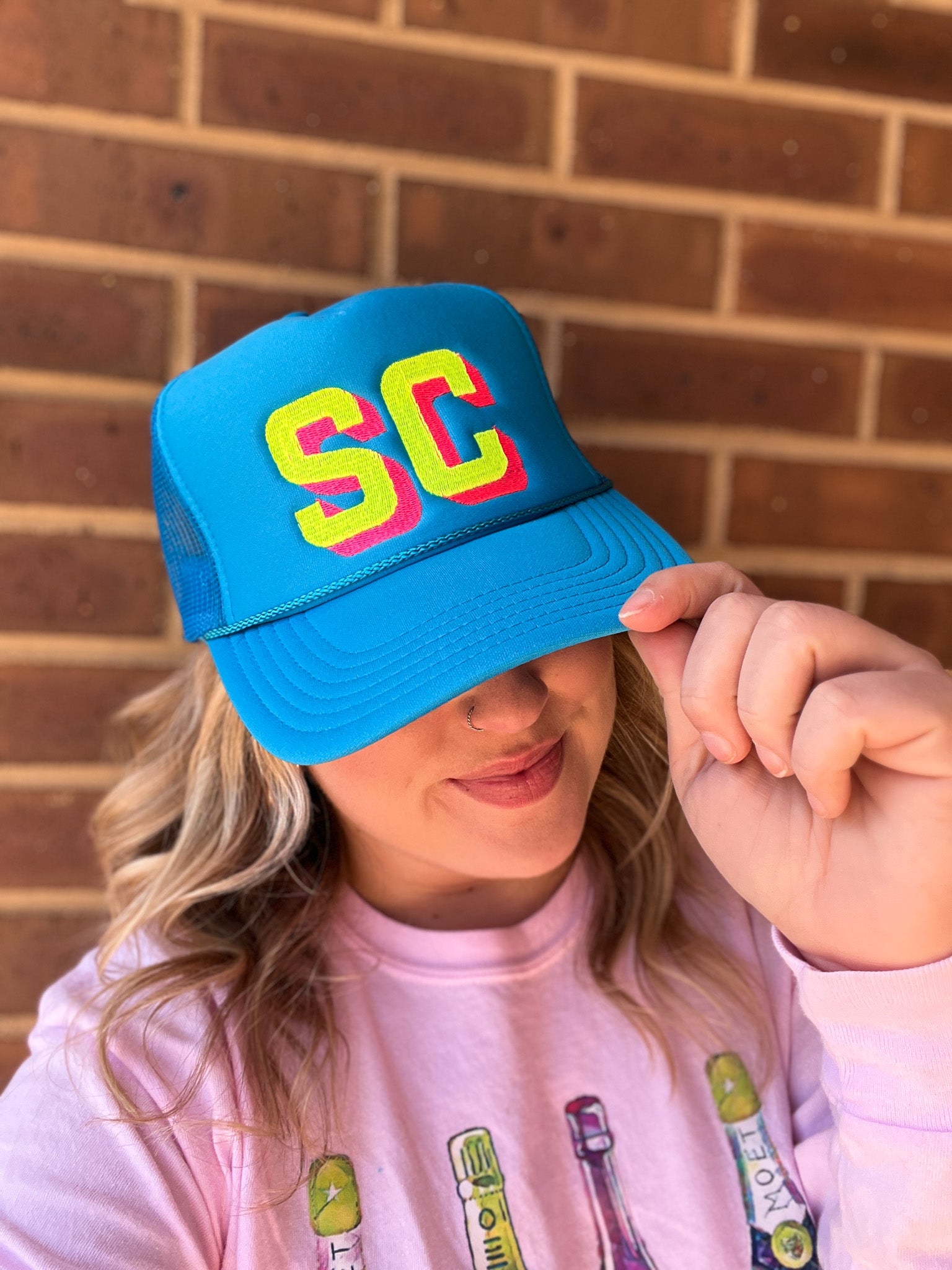 State Shadow Block Foam Trucker Hat