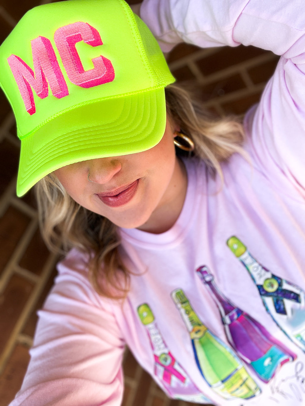 Monogram Shadow Block Foam Trucker