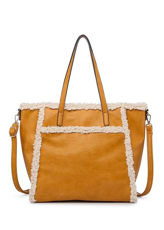 Load image into Gallery viewer, Lulu Sherpa Tote
