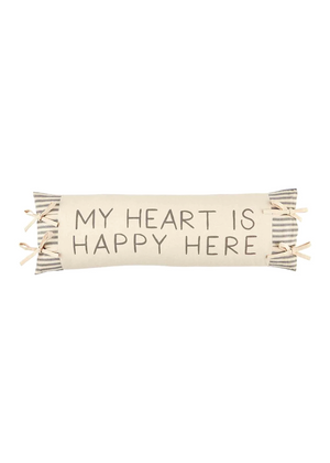 
            
                Load image into Gallery viewer, Heart is Happy Here Pillow
            
        