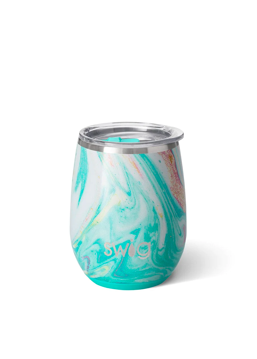 Load image into Gallery viewer, Wanderlust Stemless Wine Cup (14oz)
