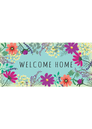 
            
                Load image into Gallery viewer, Wild Flowers Welcome Sassafras Switch Mat
            
        