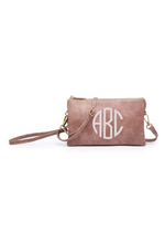 Riley Crossbody-Dark Rose