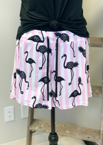 Pineapple Flamingo Short