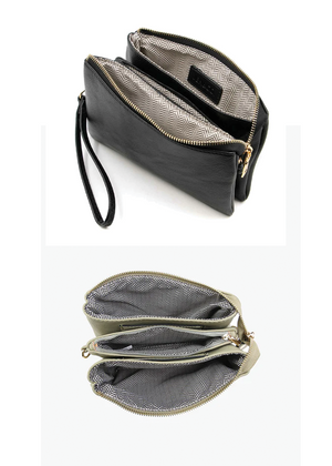 Riley Crossbody-Dark Rose