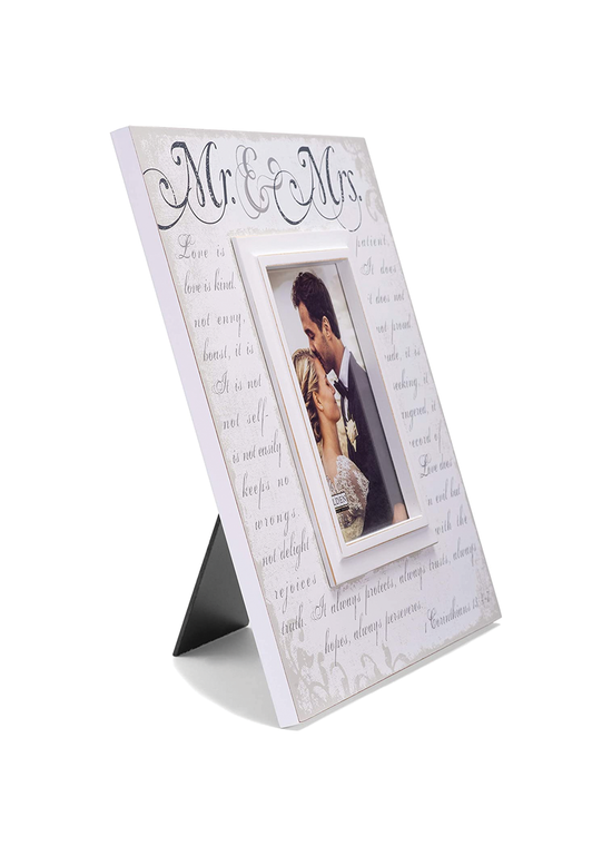 Load image into Gallery viewer, Mr. &amp;amp; Mrs. Corinthian Script Frame
