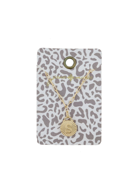 My Mark! Initial Necklace