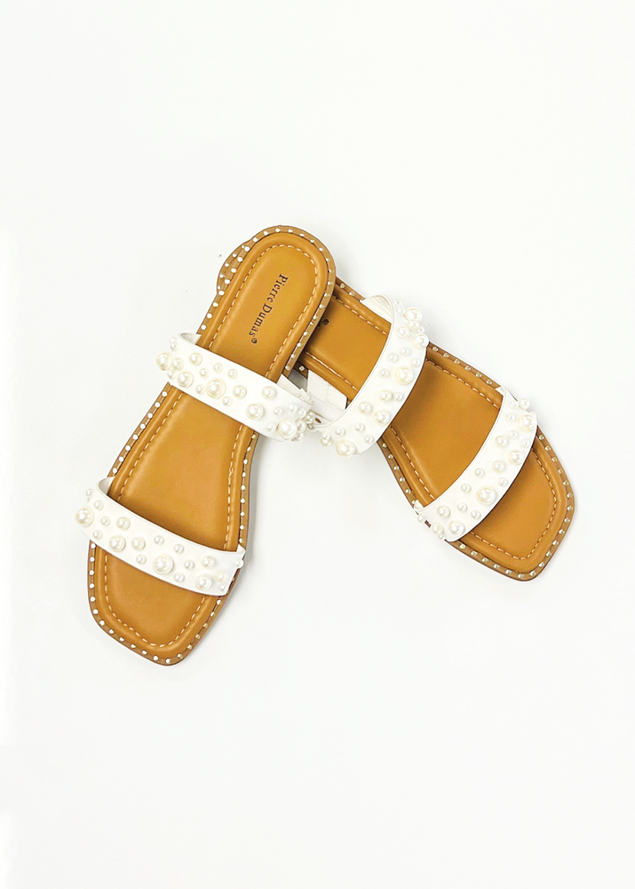 
            
                Load image into Gallery viewer, Mylah White Sandal
            
        