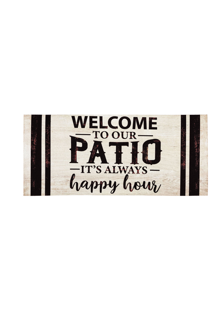 Welcome To Our Patio Switch Mat